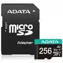 Memoria Micro Sd Adata 256gb Premier Pro Microsdxc/sdhc Uhs-i U3 Class10 (a2 V30)