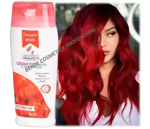 Shampoo Matizante Rojo 200ml Cromoterapia