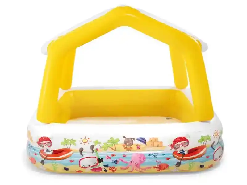 Piscina Infantil Con Techo