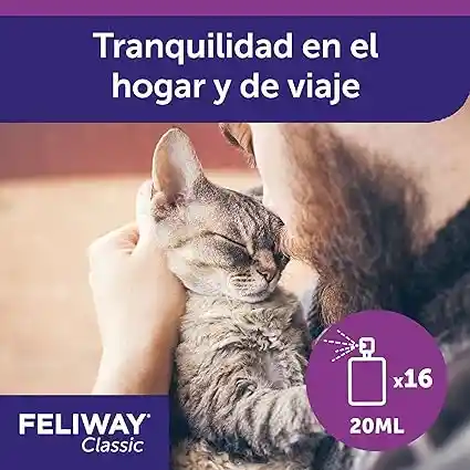 Feliway Gatos Feliway Classic Spray 60 Ml Reduce El Marcaje De Orina Reduce El Estres En Gatos Feromonas Para Gatos Feliway 60 Ml Feromonas Gatos