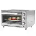 Horno Con Freidora De Aire Oster Tssttvls25ns Plateado 25l