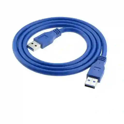 Cable Usb A Usb 3.0 Macho Azul 2m