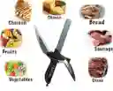 Clever Cutter Cortador Cocina 2 En 1 Cuchillo Tijeras Mesa