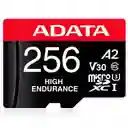 Memoria Micro Sd Adata 256gb Microsdxc/sdhc Uhs-i High Endurance (a2 V30)