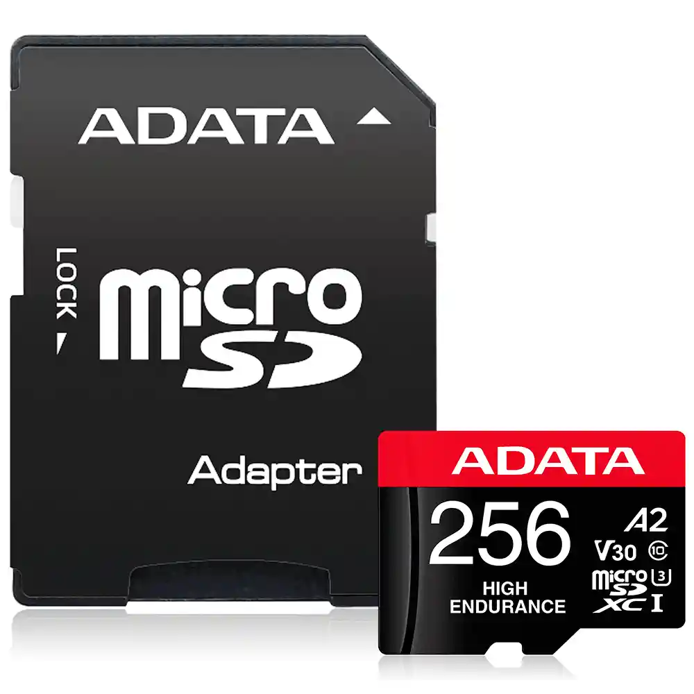 Memoria Micro Sd Adata 256gb Microsdxc/sdhc Uhs-i High Endurance (a2 V30)