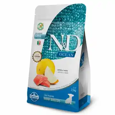Alimento Seco Nd Para Perro Cachorros Raza Pequeña Ocean 800 Gr