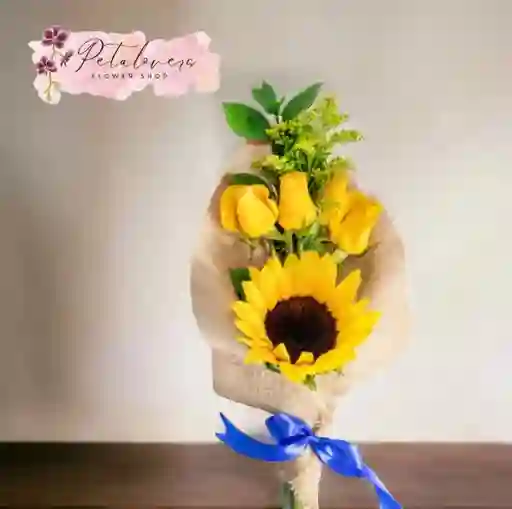 Girasol Y Rosas San Valentin