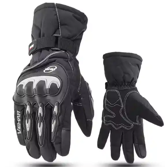 Guantes Para Moto Impermeables Térmicos Resistentes Tactiles