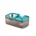 Fuente De Agua Para Gatos Con Comedero