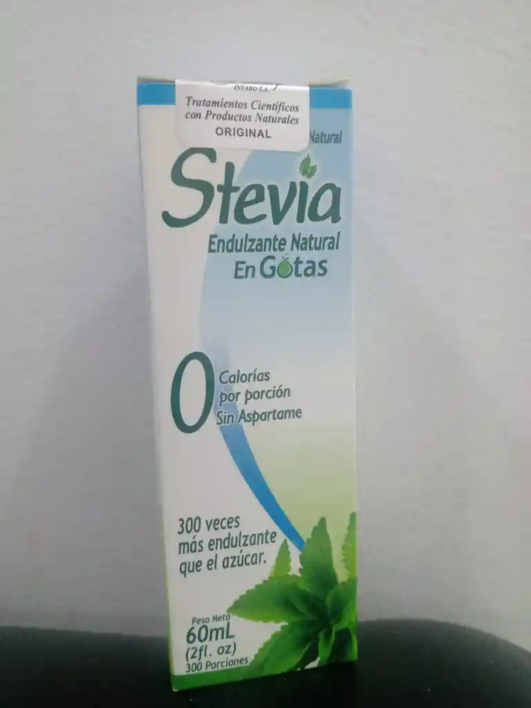 Stevia Endulzante Natural En Gotas