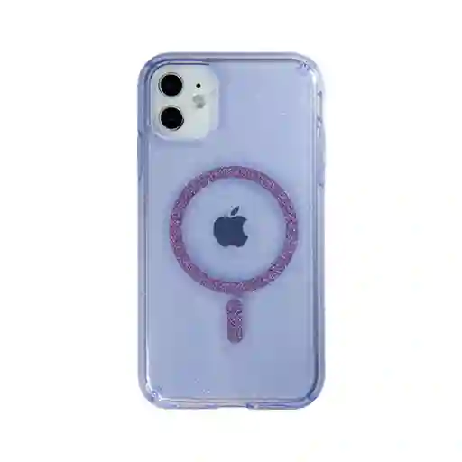 Estuche Iphone 15 Pro Magsafe Blin Blin (lila)