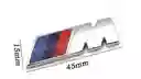 Emblema Bmw M Sport Lateral Plateado