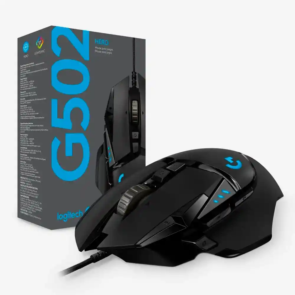 Logitech Mouse Gaming Hero G502