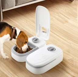 Dispensador De Comida Para Mascotas Con Temporizador