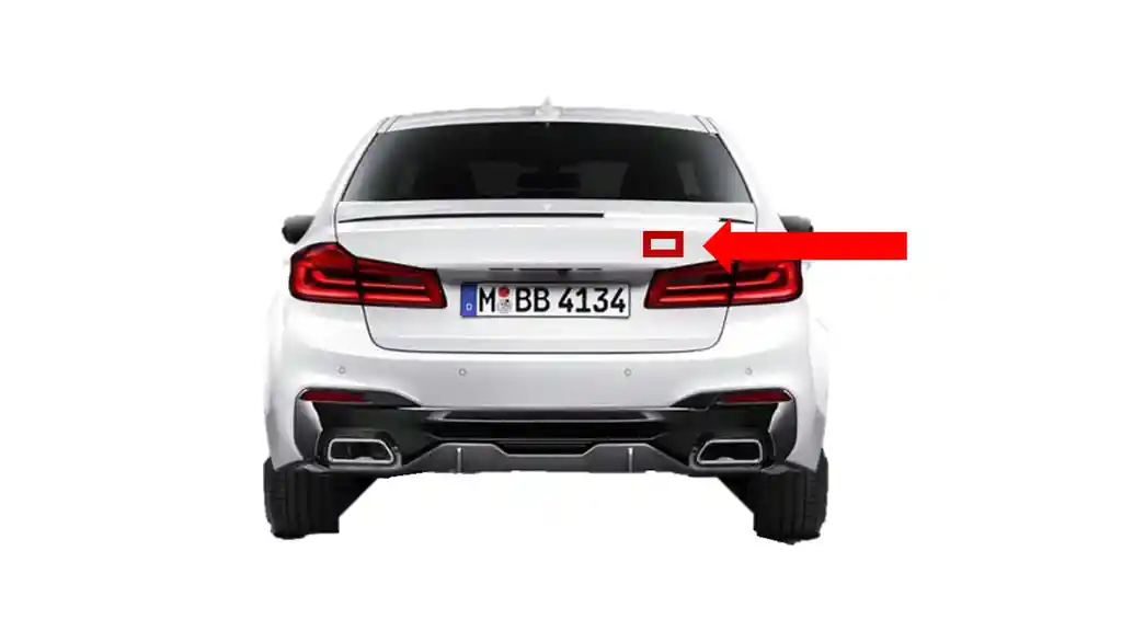 Emblema Bmw Baul M Sport Baul Gris