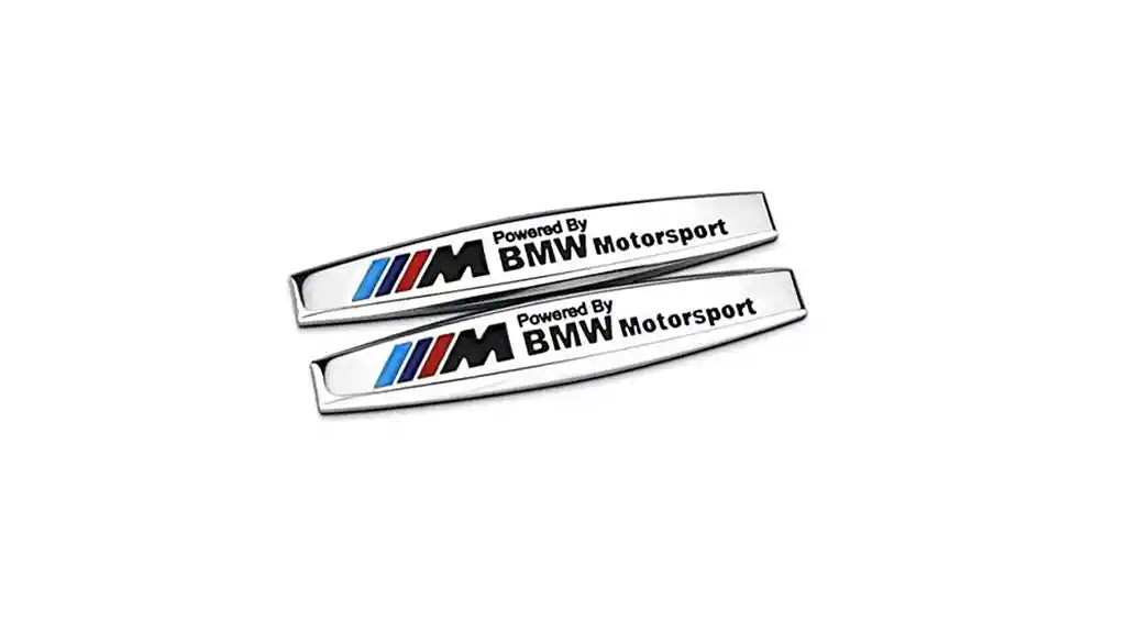 Emblema Bmw M Motorsport Metalico Costado Lateral