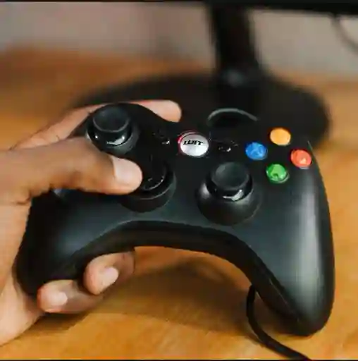 Control Pc Tipo Xbox Vibracion Usb/control Análogo Gamer Alámbrico Usb Para Pc