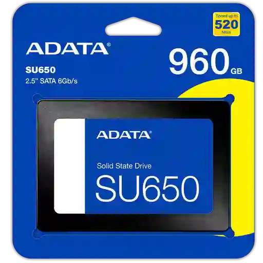 Adata Unidad Solida2.5" Ultimate Su650 960gb