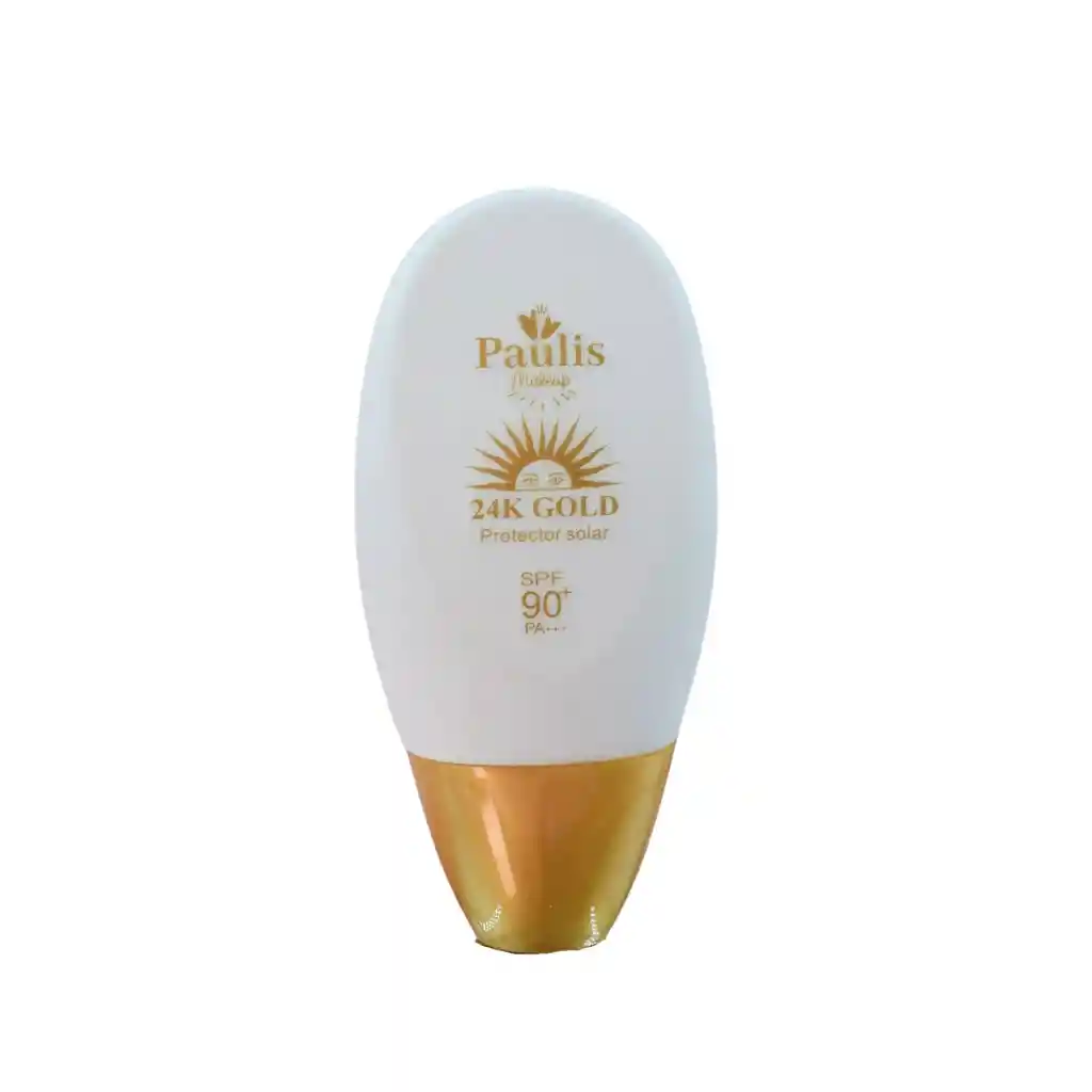 Protector Solar 24kgold Spf90 Con Color Paulis