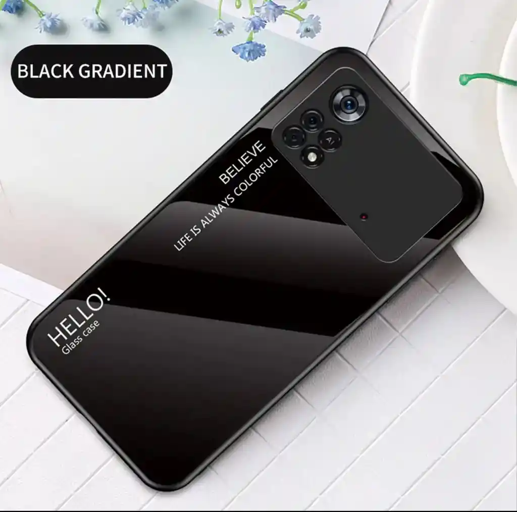 Estuche Funda Carcasa Protector Para Poco X4 Pro 5g Negra