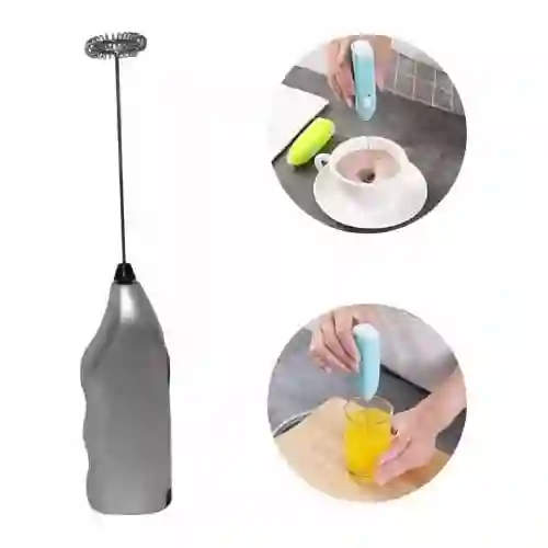 Batidor Eléctrico Manual Personal Potente Mezclador Cafe