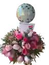 Arreglo De Astromelia Y Rosas