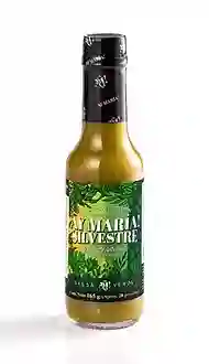 Ay María Silvestre Salsa Verde Caribeña Artesanal 165 Ml