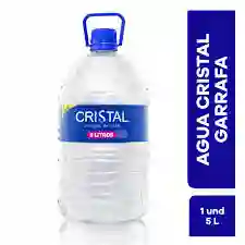 Botellon Agua Cristal 5 Litros