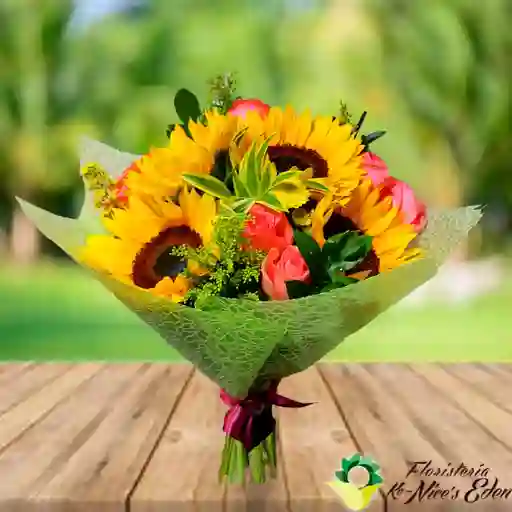 Bouquet Girasol Tropical