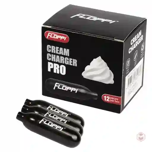 Balas Para Dispensador Crema Chantilly X 12 Capsulas Pipetas Floppi