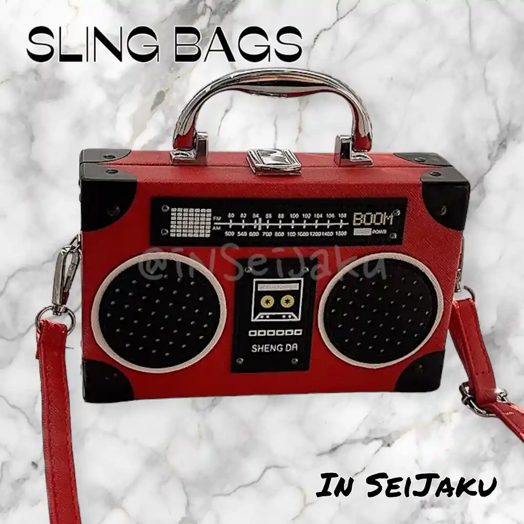 Sling Bag Radio Rojo