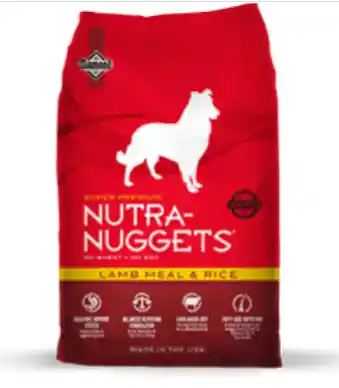 Nutra Nuggets Cordero Y Arroz 15 Kg