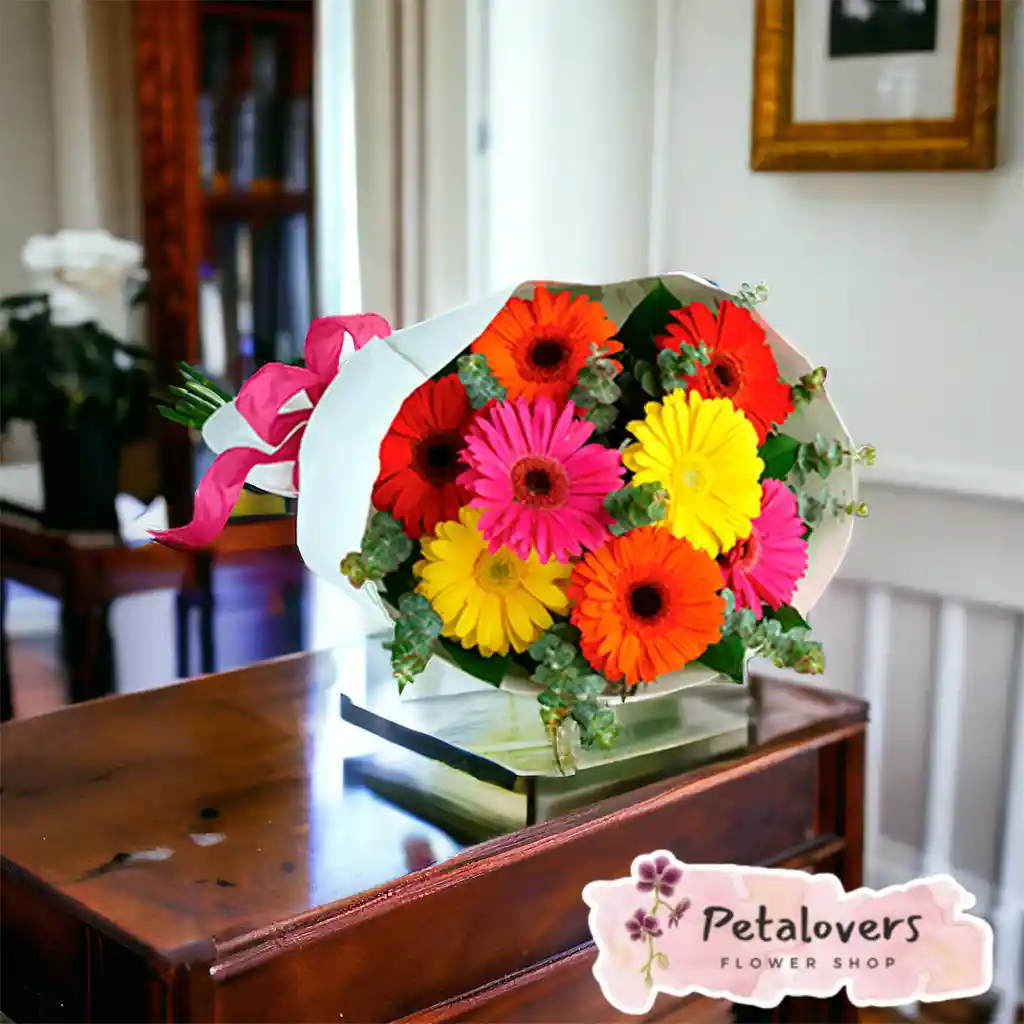 Flores Dia De La Mujer Gerberas Surtidas