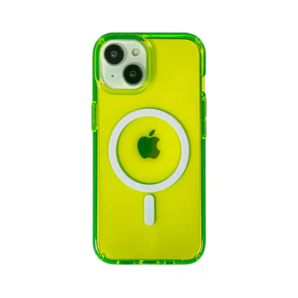 Estuche Iphone 15 Ishock Magsafe (verde)