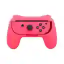 Funda De Agarre Para Nintendo Switch Oled Joy-con Nintendo Rosa
