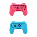 Funda De Agarre Para Nintendo Switch Oled Joy-con Nintendo Rosa