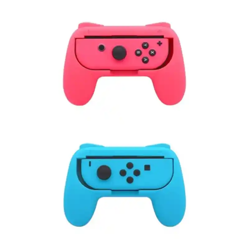 Funda De Agarre Para Nintendo Switch Oled Joy-con Nintendo Rosa