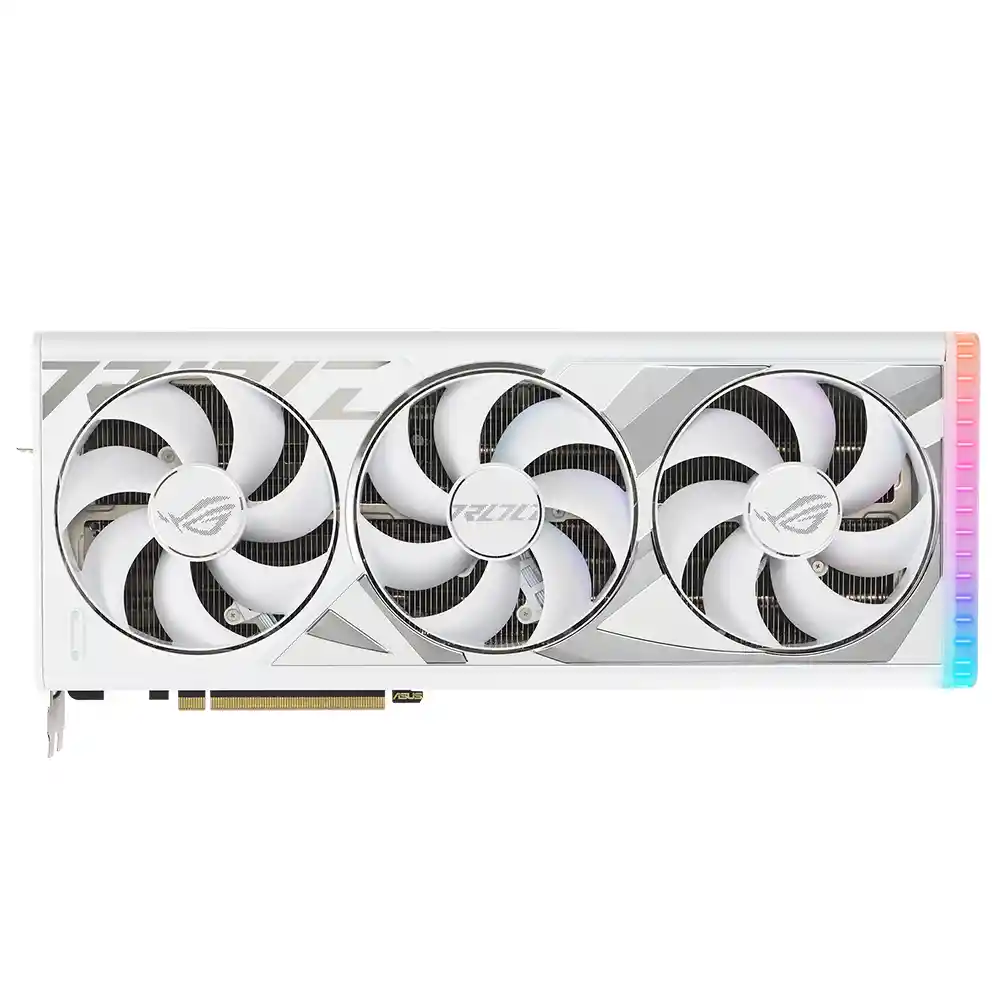 Tarjeta De Vídeo Asus Rog Strix Geforce Rtx 4090 White Oc Gddr6x 24gb