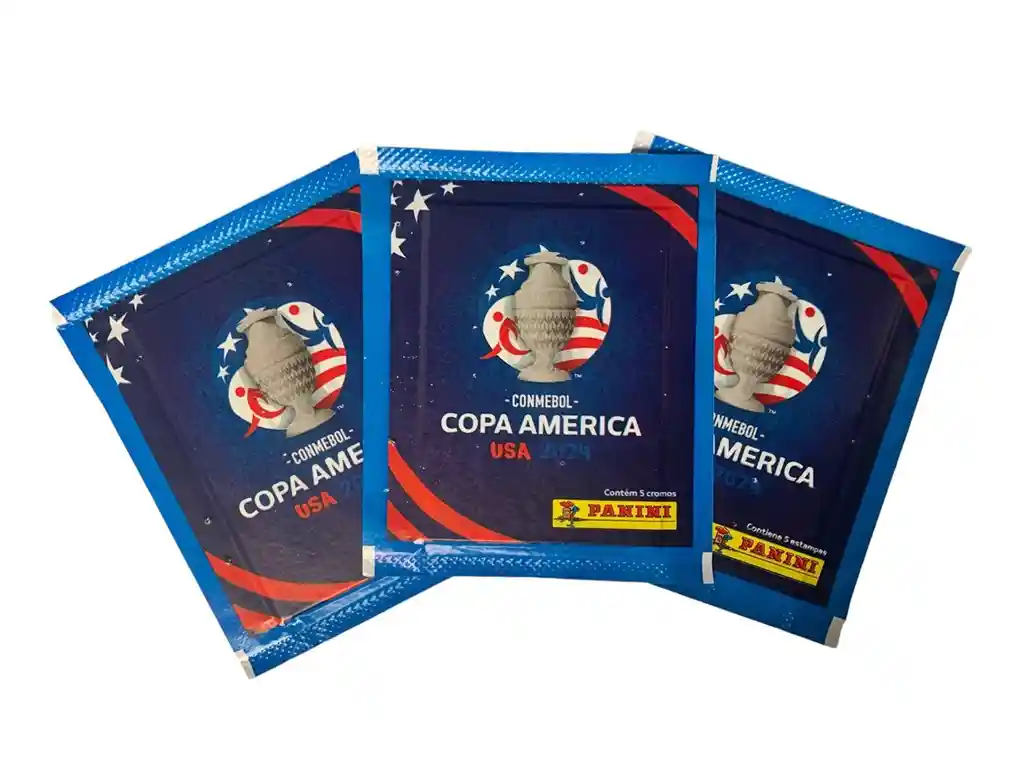 25 Sobres De Laminas Copa América Usa 2024 Panini