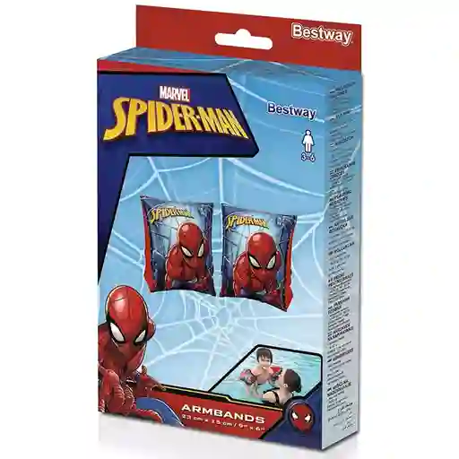 Flotador Brazos Niños Spiderman Original Betsway