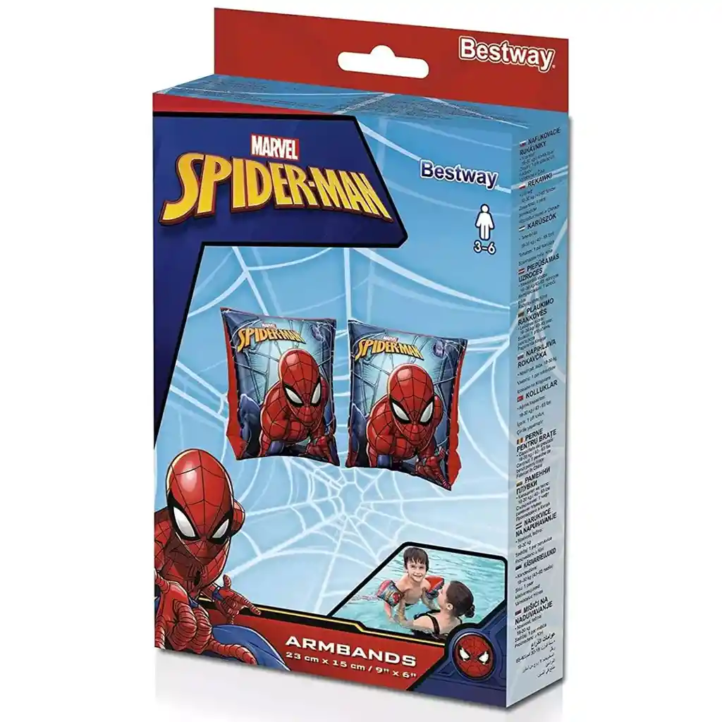 Flotador Brazos Niños Spiderman Original Betsway