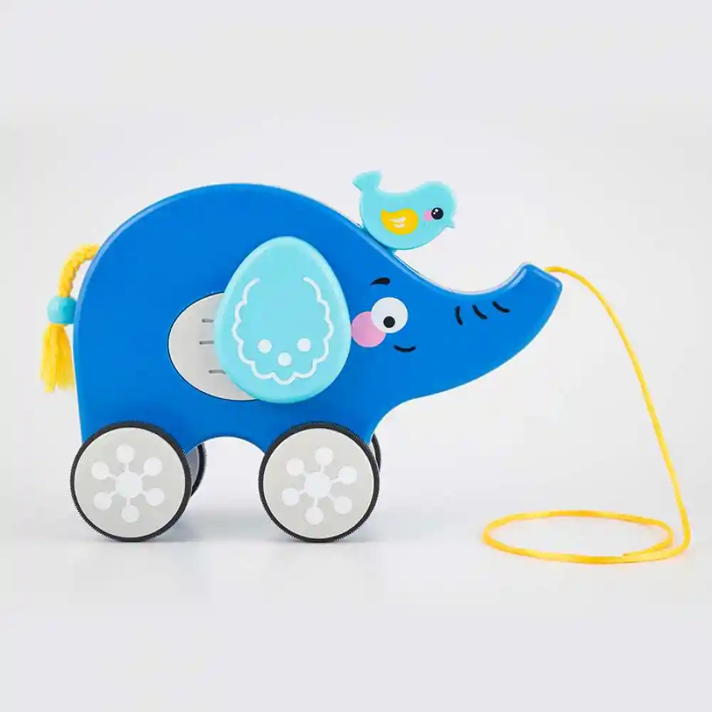 Carro Elefante Para Bebe Con Luz