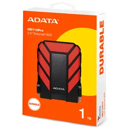 Adata Disco Duro Externo1tb Hd710 Pro (rojo)