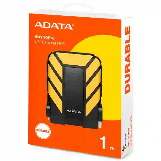 Adata Disco Duro Externo1tb Hd710 Pro (amarillo)