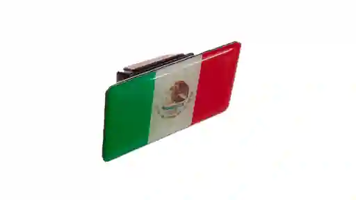 Emblema Bandera Mexico Persiana Baul