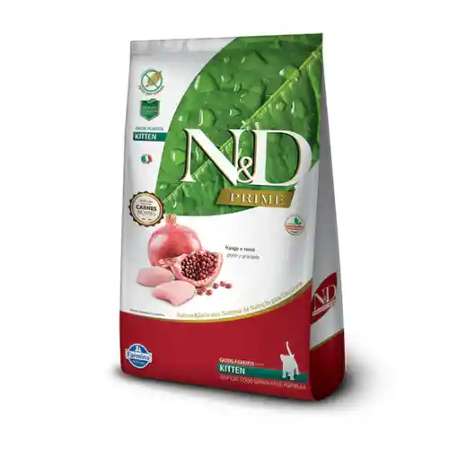 Alimento Seco Nyd Prime Fel Frango Kitten 0,4kg