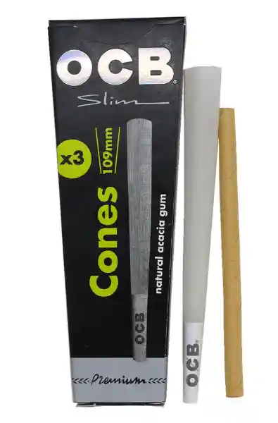 Ocb Premium Slim Conos Pre Roll King Size X3