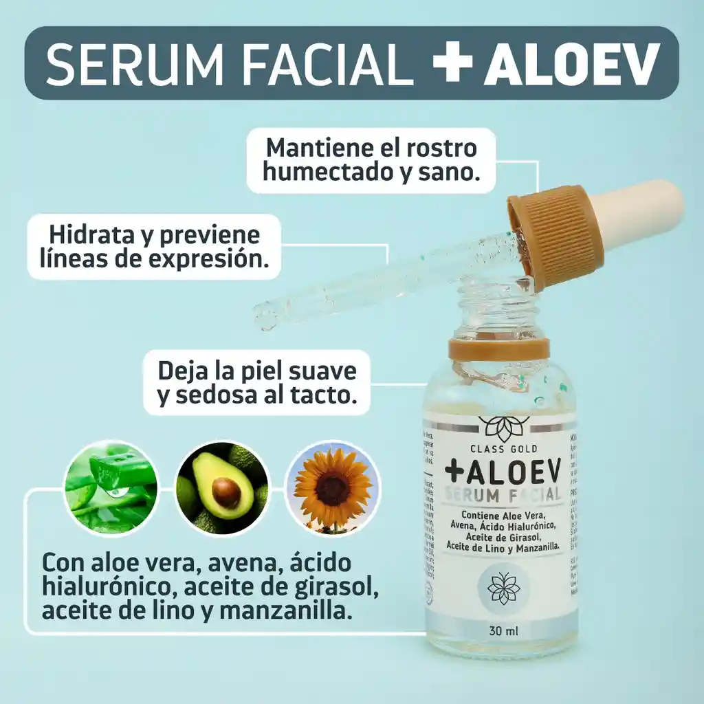 Serum Facial + Aloev