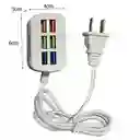 Estacion De Carga Usb Multifuncional De 6 Puertos 3.1a