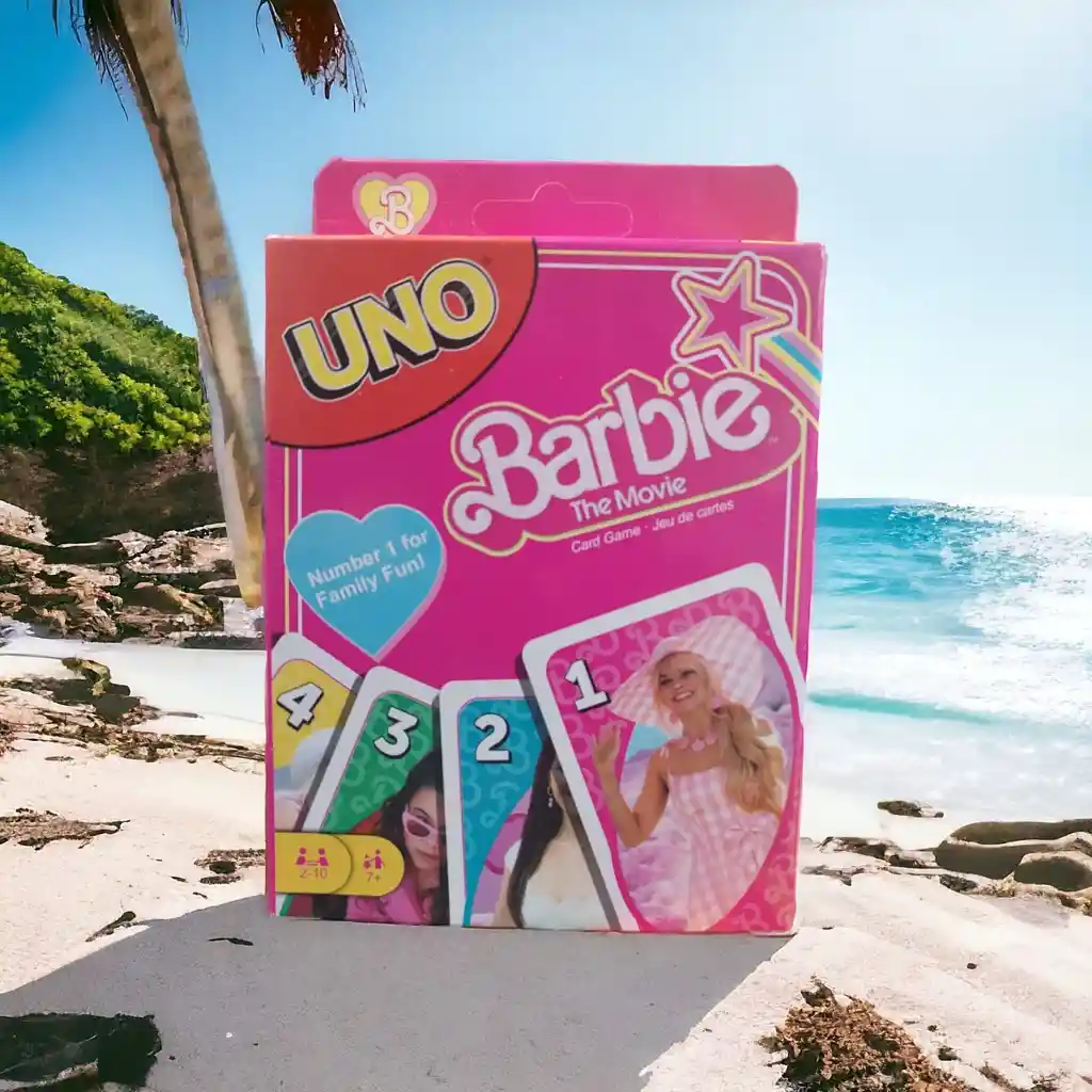 Juego De Cartas Uno Temática Barbie Juego De Mesa